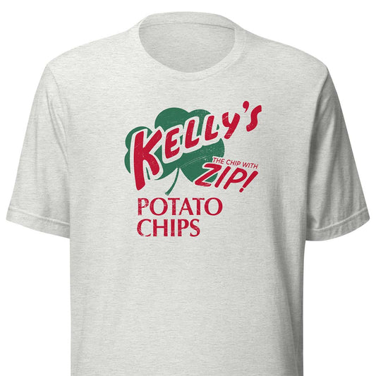 Kelly's Potato Chips Decatur Unisex Retro T-shirt