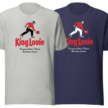 King Louie Bowling Lanes Kansas City Unisex Retro T-shirt