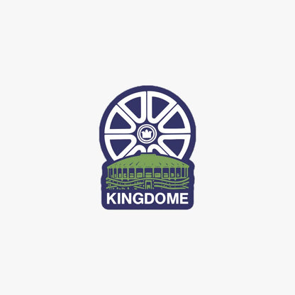 Kingdome Seattle Retro Sticker