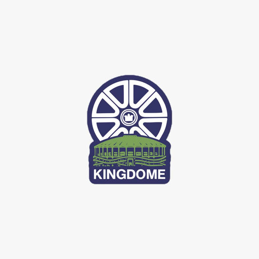 Kingdome Seattle Retro Sticker