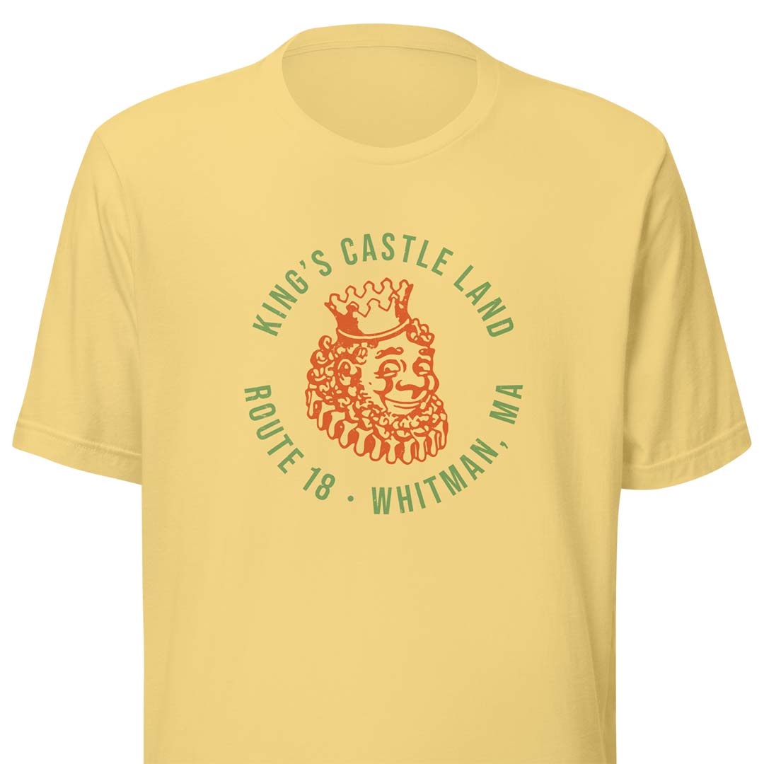 King's Castle Land Whitman MA Unisex Retro T-shirt