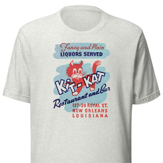 Kit-Kat Restaurant & Bar New Orleans Unisex Retro T-shirt