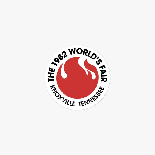 Knoxville World's Fair 1982 Retro Sticker
