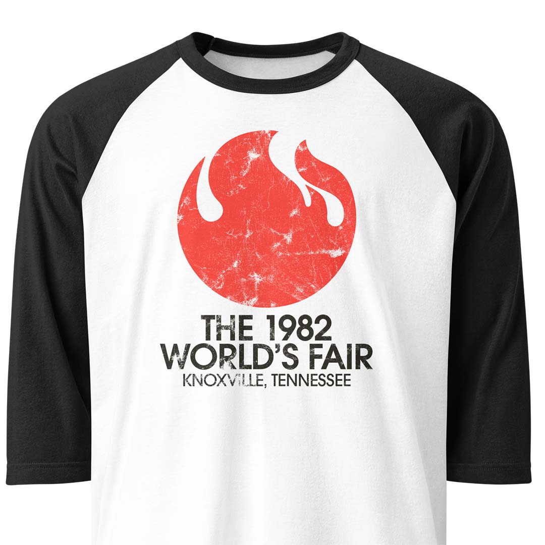 Knoxville World's Fair 1982 unisex 3/4 sleeve baseball tee