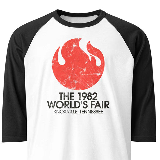 Knoxville World's Fair 1982 unisex 3/4 sleeve baseball tee