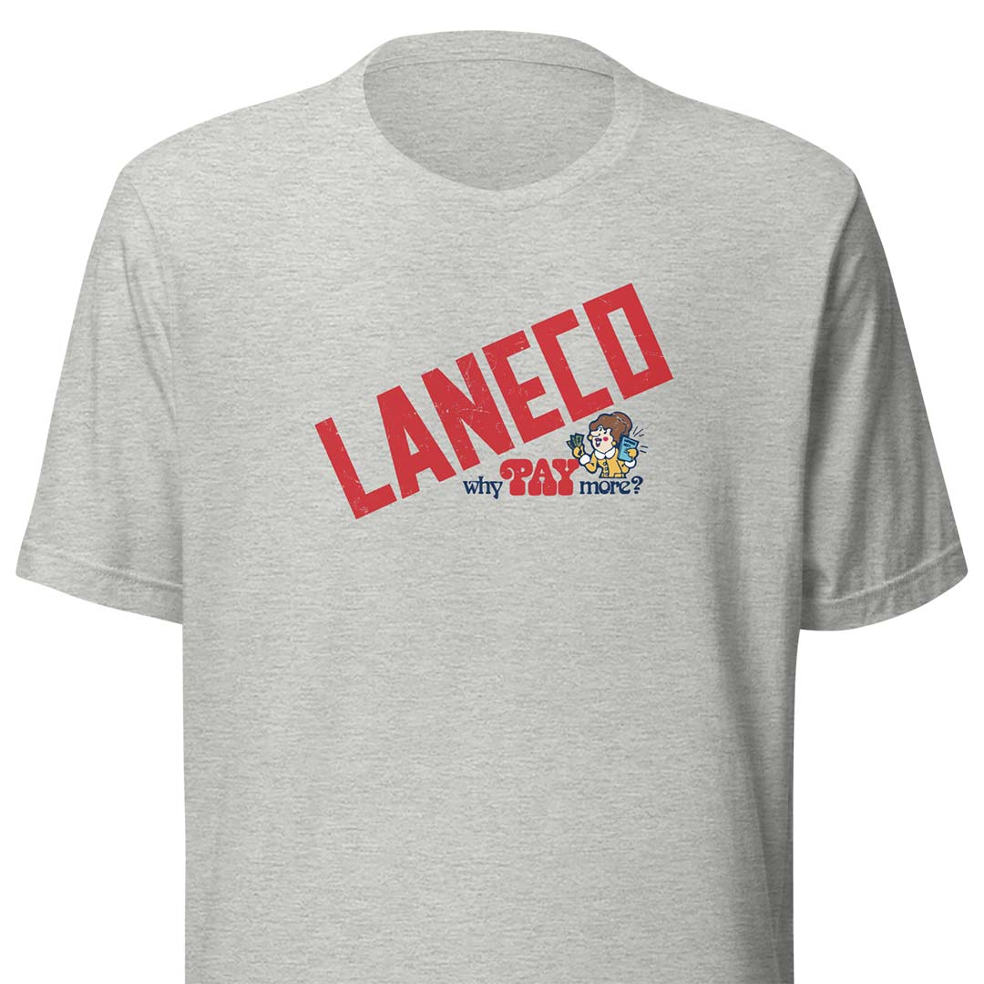 Laneco Food Lane Supermarkets Unisex Retro T-shirt