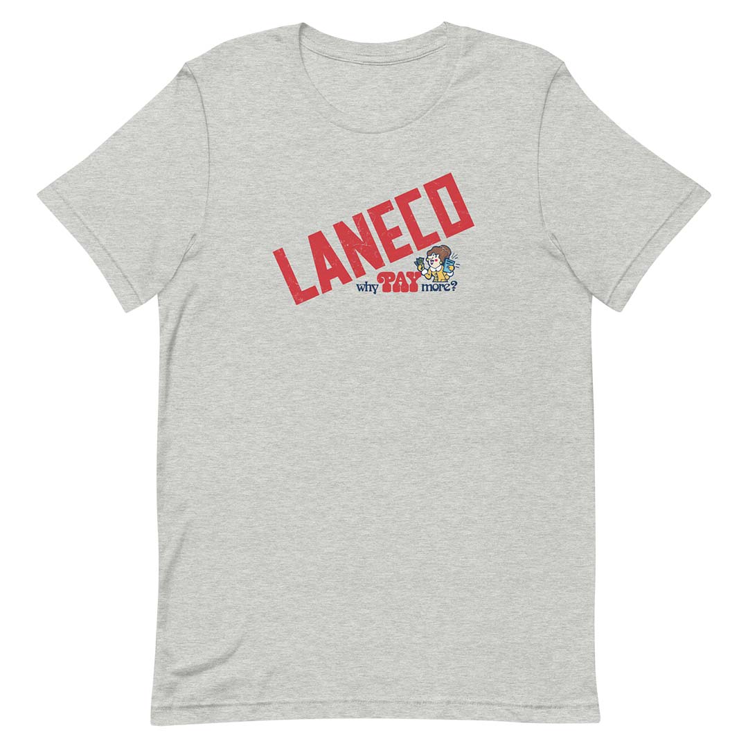 Laneco Food Lane Supermarkets Unisex Retro T-shirt