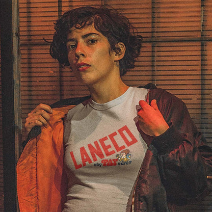 Laneco Food Lane Supermarkets Unisex Retro T-shirt