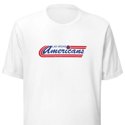 Las Vegas Americans MISL Soccer Unisex Retro T-shirt