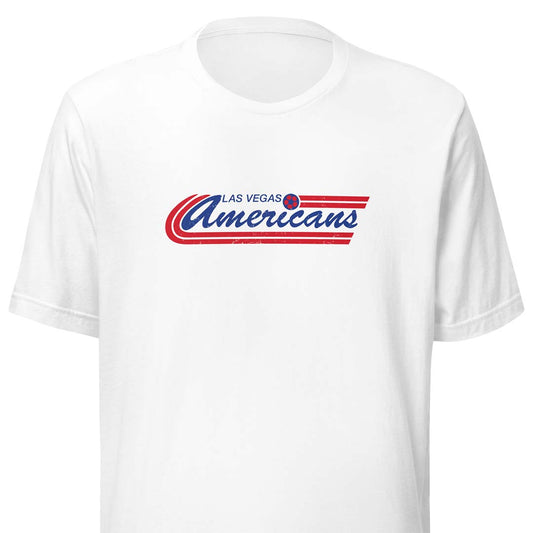 Las Vegas Americans MISL Soccer Unisex Retro T-shirt