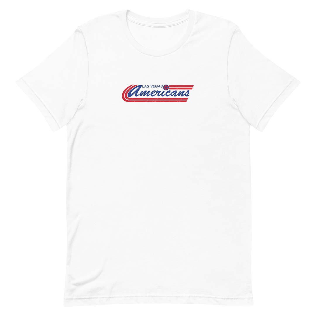 Las Vegas Americans MISL Soccer Unisex Retro T-shirt