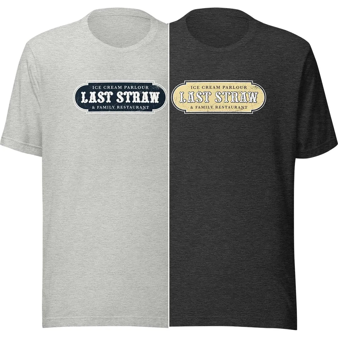 Last Straw Rockford Unisex Retro T-shirt