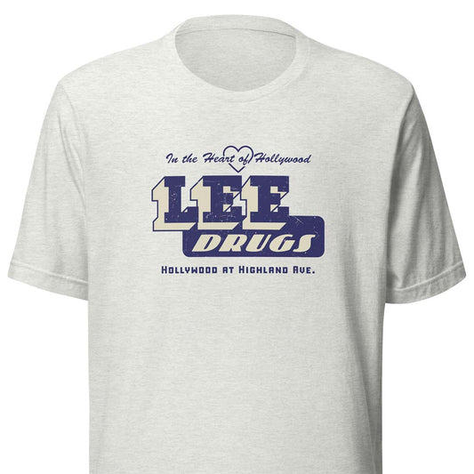 Lee Drugs Hollywood Unisex Retro T-shirt