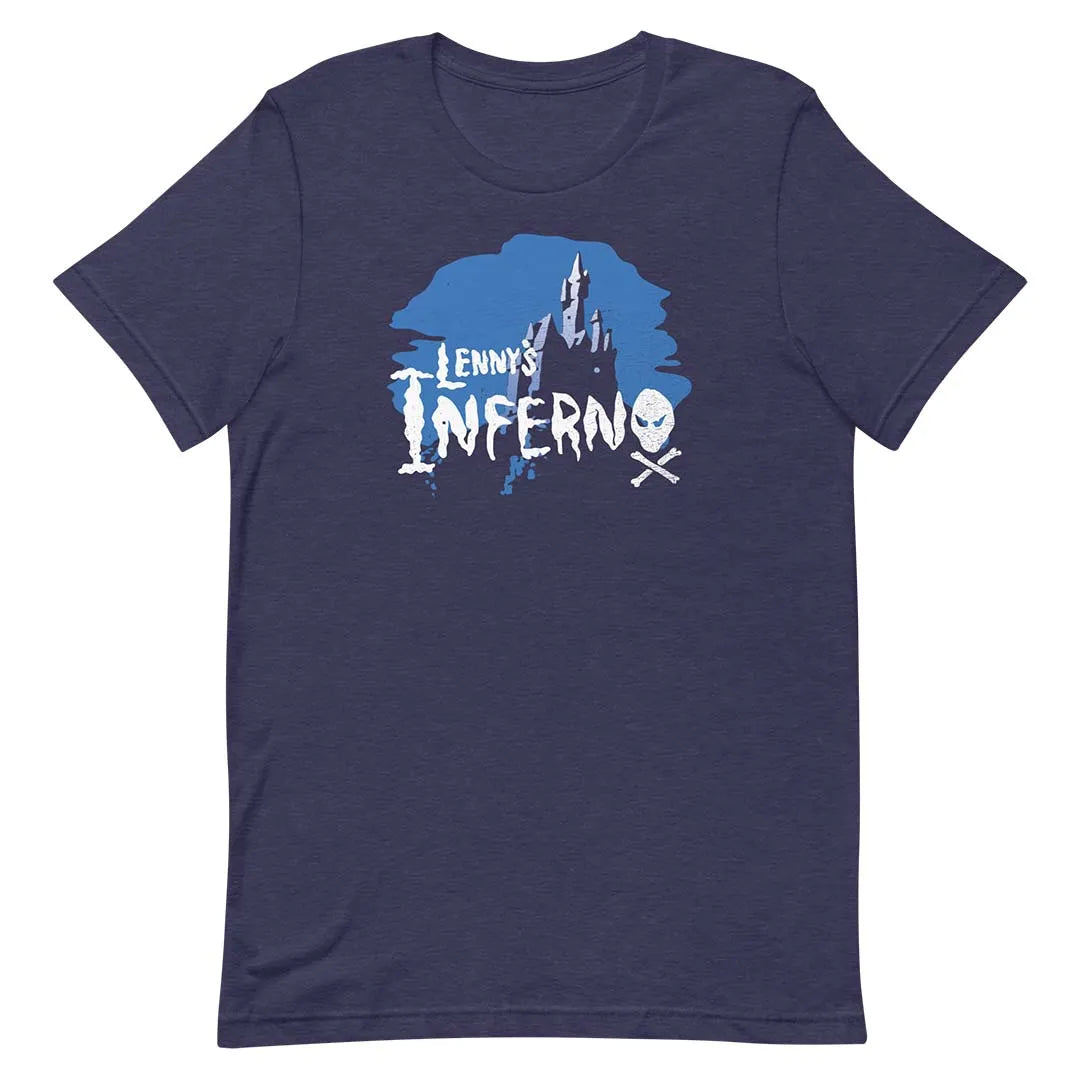 Lenny’s Inferno Madsion Unisex Retro T-shirt