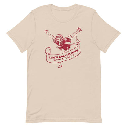 Leo’s Roller Rink Baton Rouge Unisex Retro T-shirt