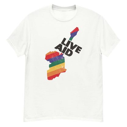 Live Aid Concert Unisex Retro T-shirt