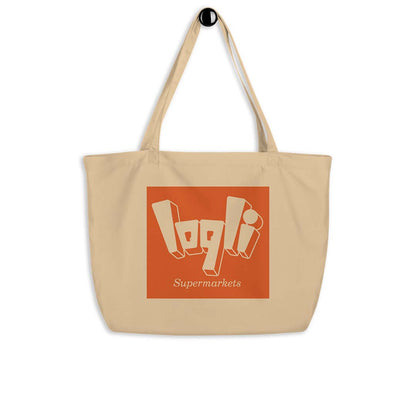 Logli Supermarket Rockford Large organic tote bag