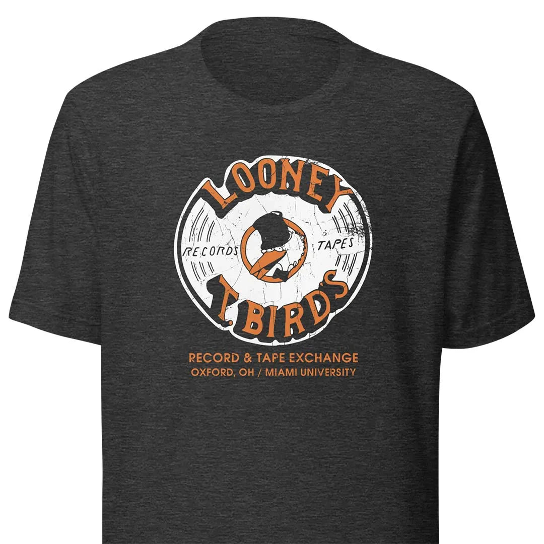 Looney T. Birds Record & Tape Exchange Ohio Unisex Retro T-shirt
