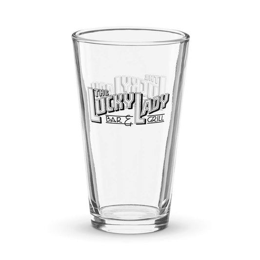 Lucky Lady Saloon Peoria Shaker Pint Glass