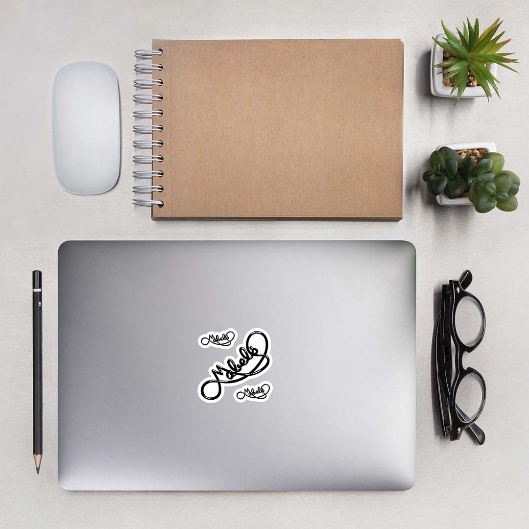 Mabels Champaign Retro Sticker
