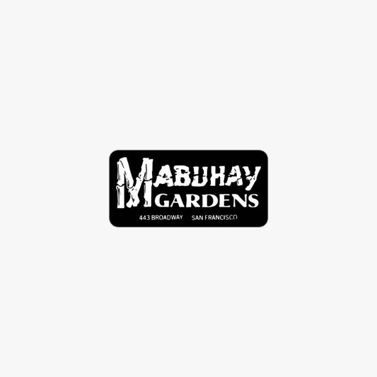 Mabuhay Gardens San Francisco Retro Sticker