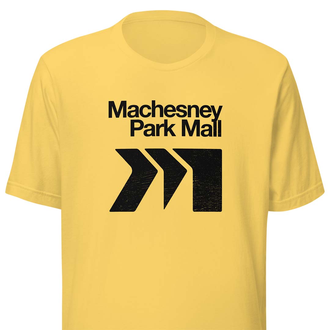 Machesney Park Mall Rockford Unisex Retro T-shirt