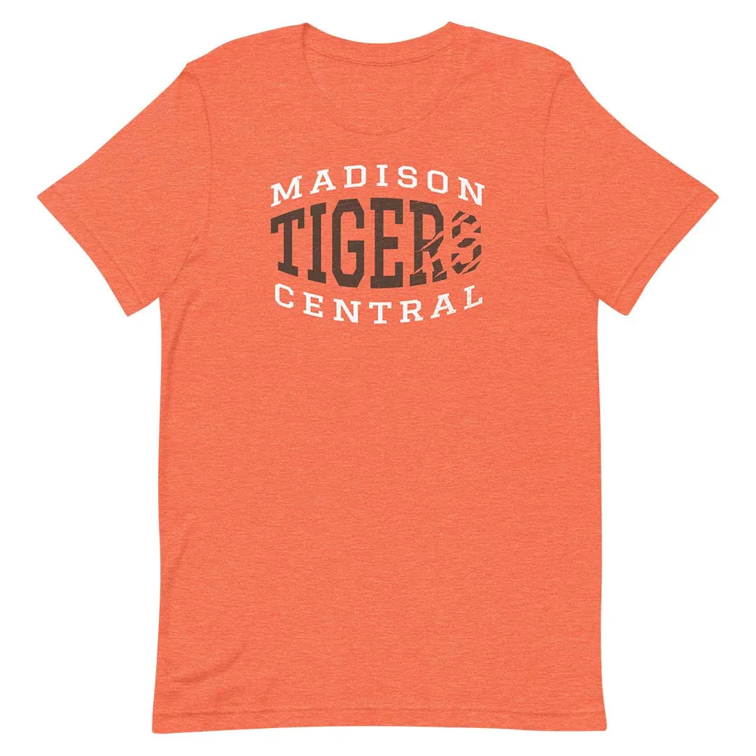 Madison Central High School Tigers Unisex Retro T-shirt