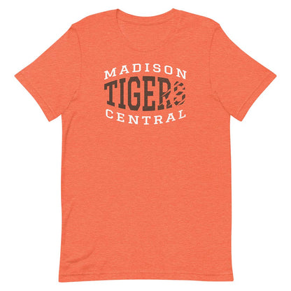Madison Central High School Tigers Unisex Retro T-shirt