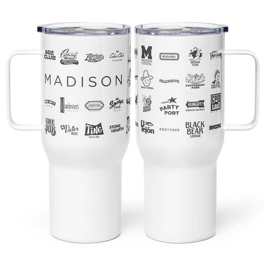 Madison Bygone Brands Tumbler Travel Mug with Handle