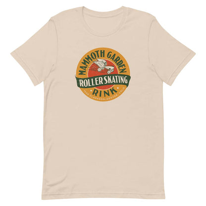 Mammoth Garden Roller Skating Rink Denver Unisex Retro T-shirt