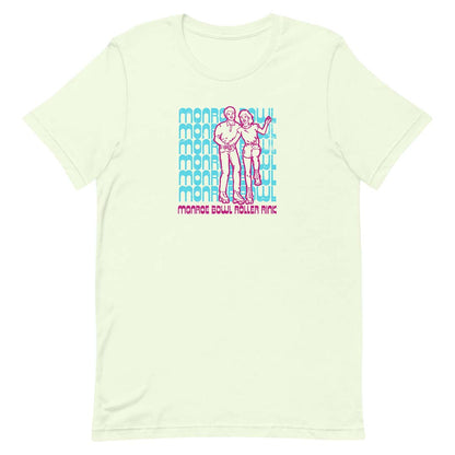 Monroe Bowl Roller Rink Monroeville Unisex Retro T-shirt