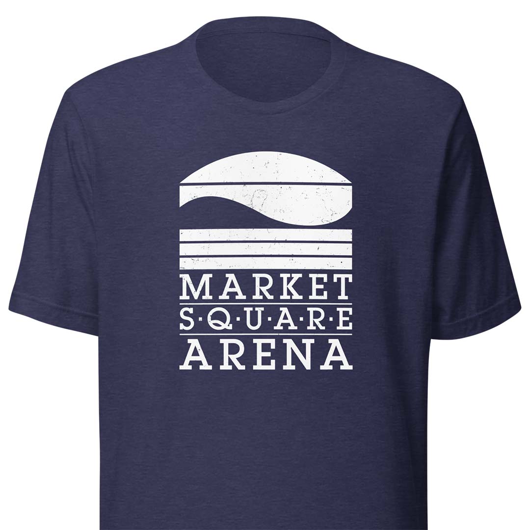 Market Square Arena Indianapolis Unisex Retro T-shirt