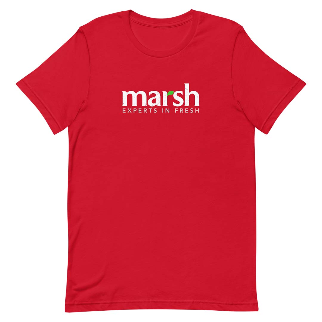 Marsh Supermarket Indiana Unisex Retro T-shirt