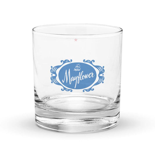 Mayflower Restaurant Loves Park Rocks Highball Cocktail Glass