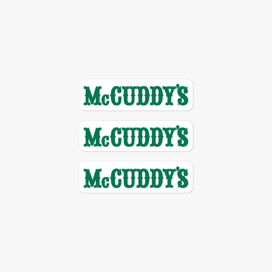 McCuddy's Tavern Chicago Retro Sticker