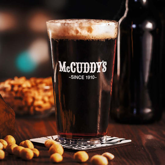 McCuddy’s Tavern Chicago Shaker Pint Glass