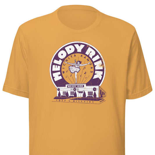 Melody Roller Rink Wichita Unisex Retro T-shirt