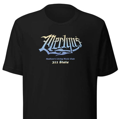 Merlyns Music Club Madison Unisex Retro T-shirt