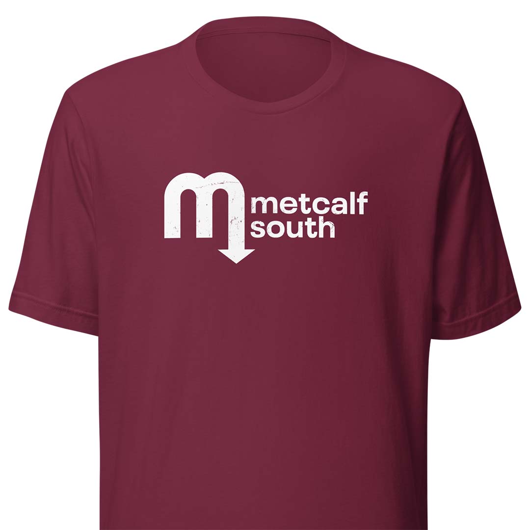 Metcalf South Mall Kansas City Unisex Retro T-shirt