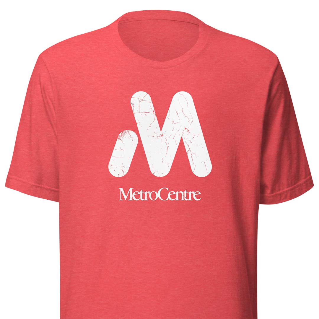 Metro Centre Rockford Unisex Retro T-shirt