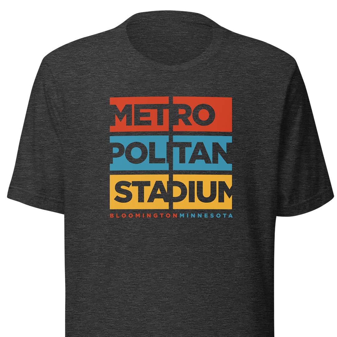 Metropolitan Stadium Minneapolis Unisex Retro T-shirt