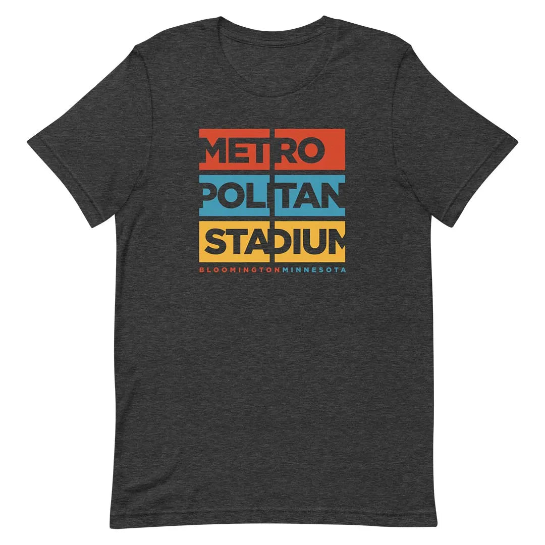 Metropolitan Stadium Minneapolis Unisex Retro T-shirt