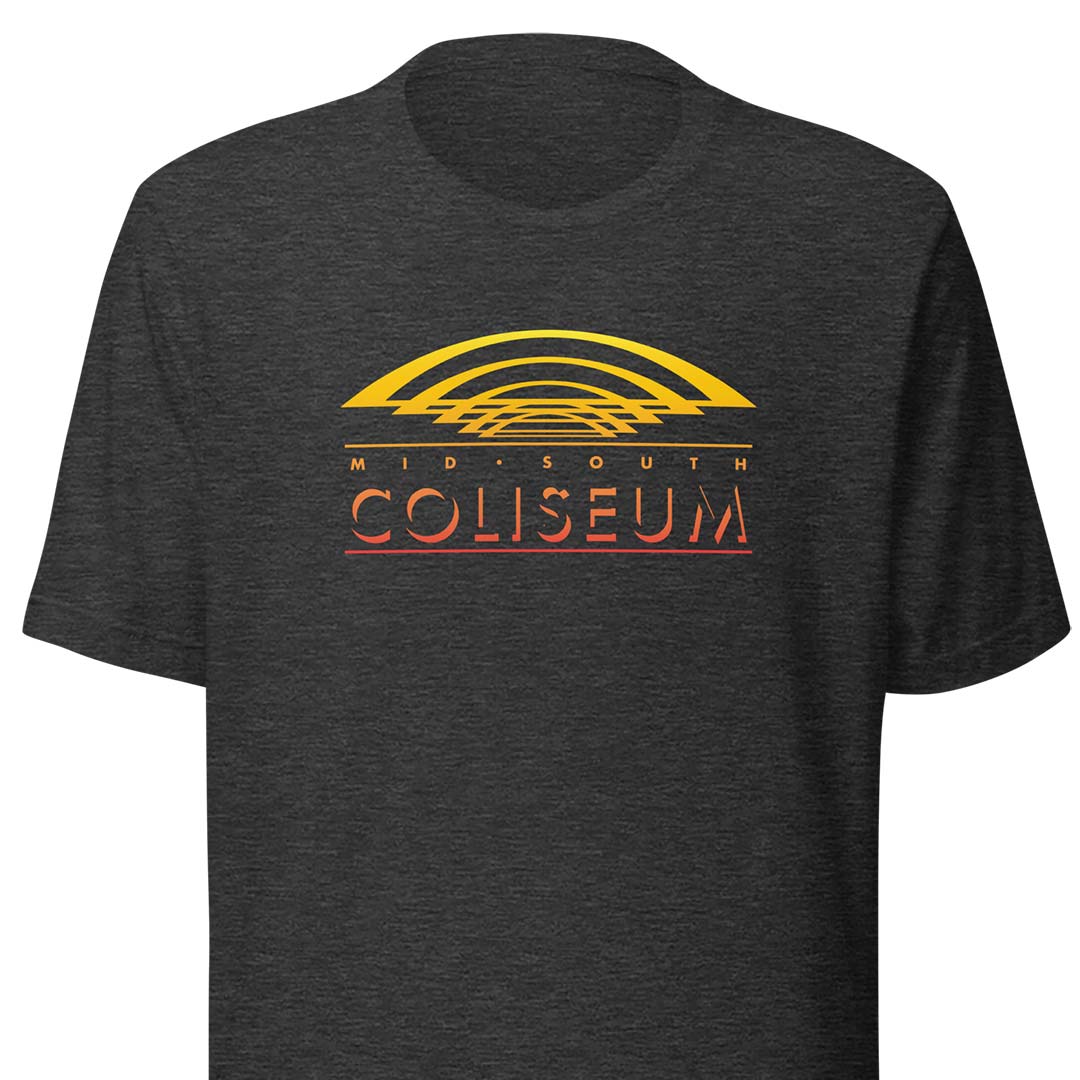 Mid-South Coliseum Memphis Unisex Retro T-shirt