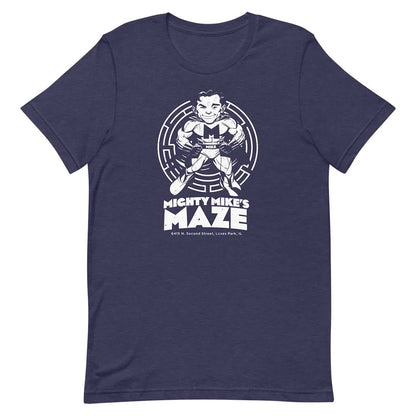 Mighty Mike’s Amazing Maze Rockford Unisex Retro T-shirt