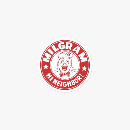 Milgram Food Stores Kansas City Retro Sticker