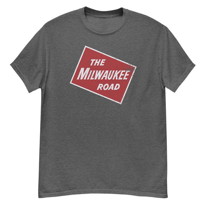 Milwaukee Road Railroad Unisex Retro T-shirt