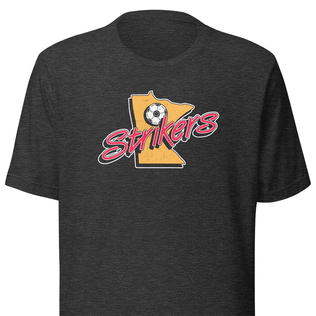 Minnesota Strikers MISL Soccer Unisex Retro T-shirt