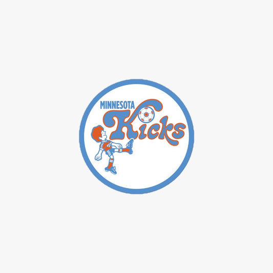 Minnesota Kicks Soccer Retro Sticker