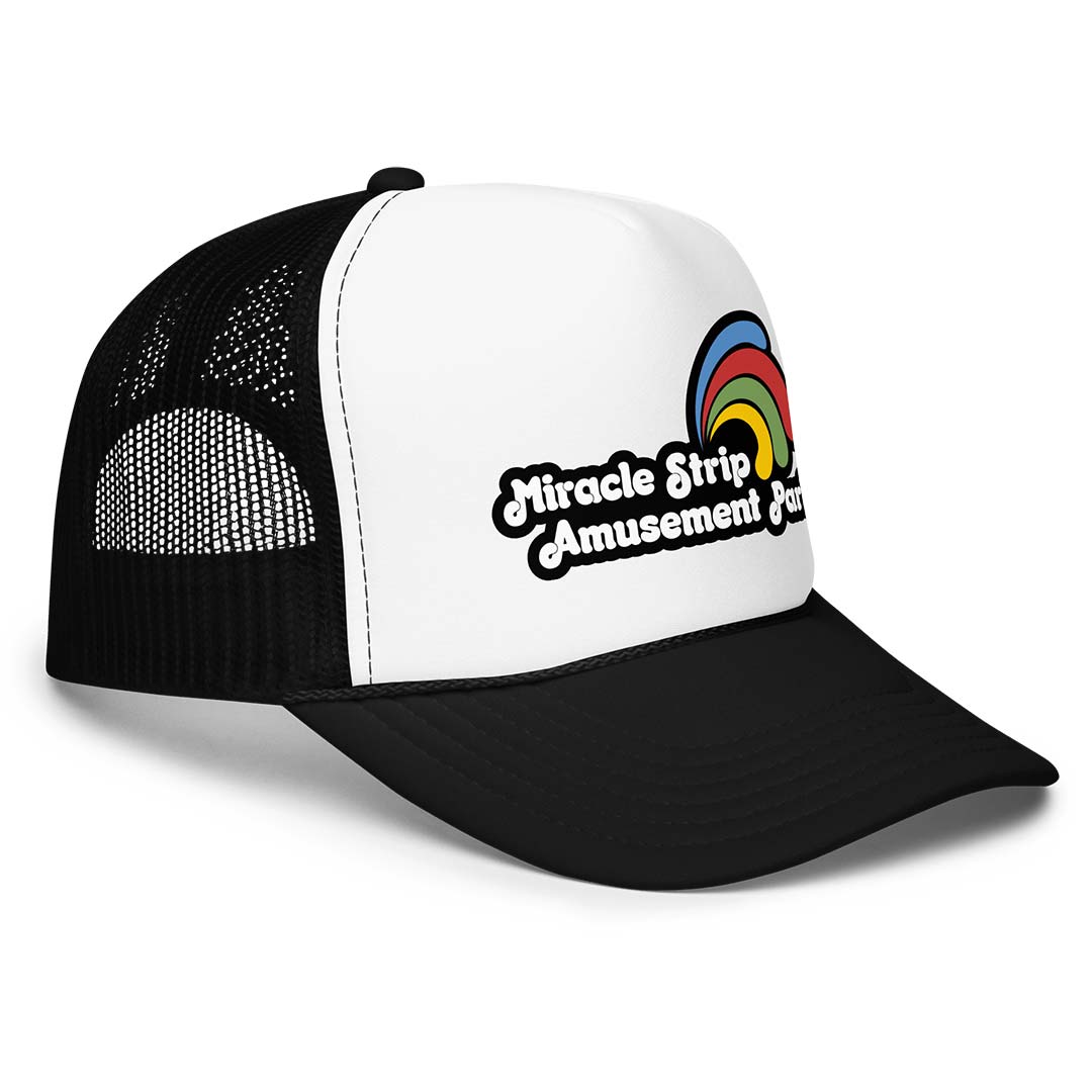 Miracle Strip Amusement Park Panama City Beach Retro Foam Trucker Hat