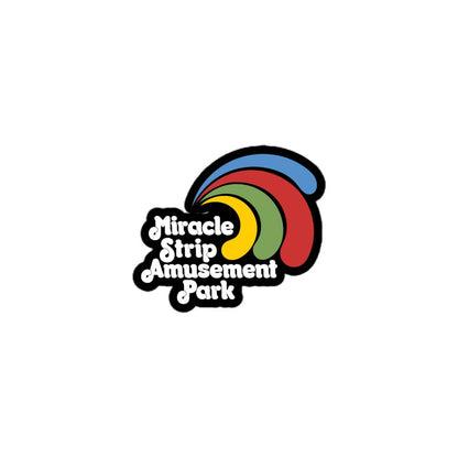 Miracle Strip Amusement Park Panama City Beach Retro Sticker